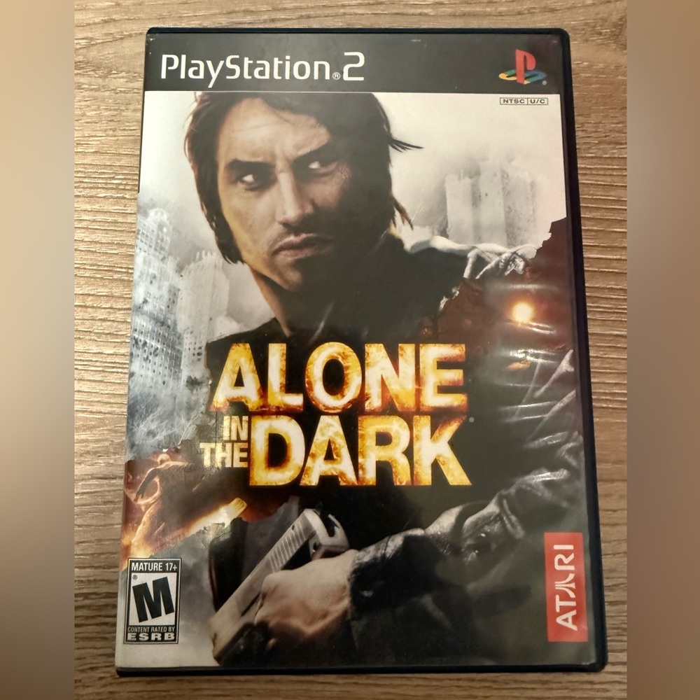 Alone in the Dark Video Game For PlayStation 2 Complete Game,Manual,Case Tested